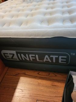 EZ INFLATE AIR MATTRESS Double High