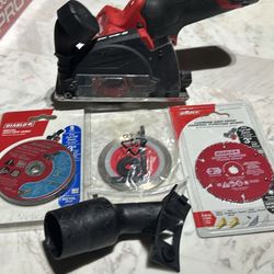 M12 FUEL 12V 3 in. Lithium-lon Brushless Cordless Cut Off Saw with M12 2.0 Ah Battery