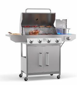 BBQ GRILL 5 burners NEW IN THE BOX