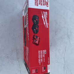 Milwaukee M18 Batteries And Charger