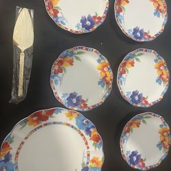Vintage Keito Exceed Bon “Montmartre” 7-Piece Dessert Set -$65 OBO