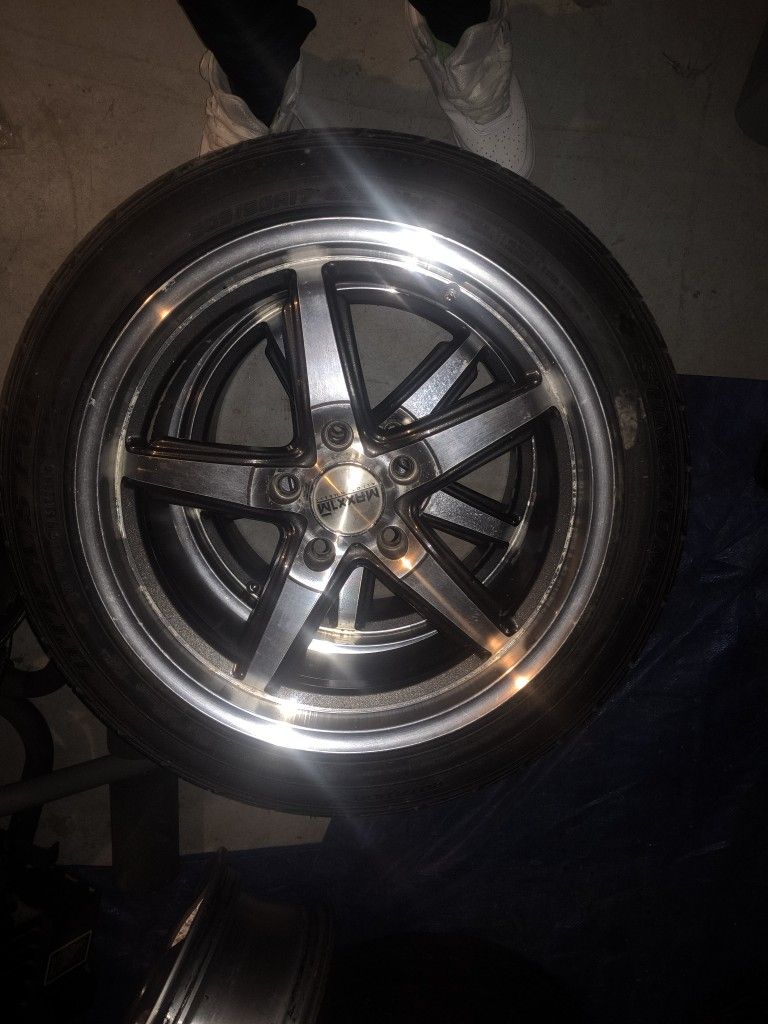 5 Lug  17"  5x112--5x120 Honda Rims 