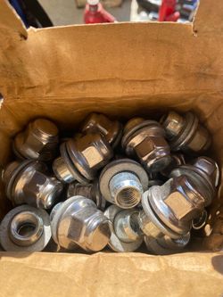 chrome-plated nuts