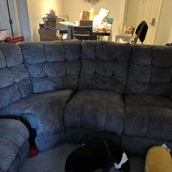 Grey 4 Piece Sectional 