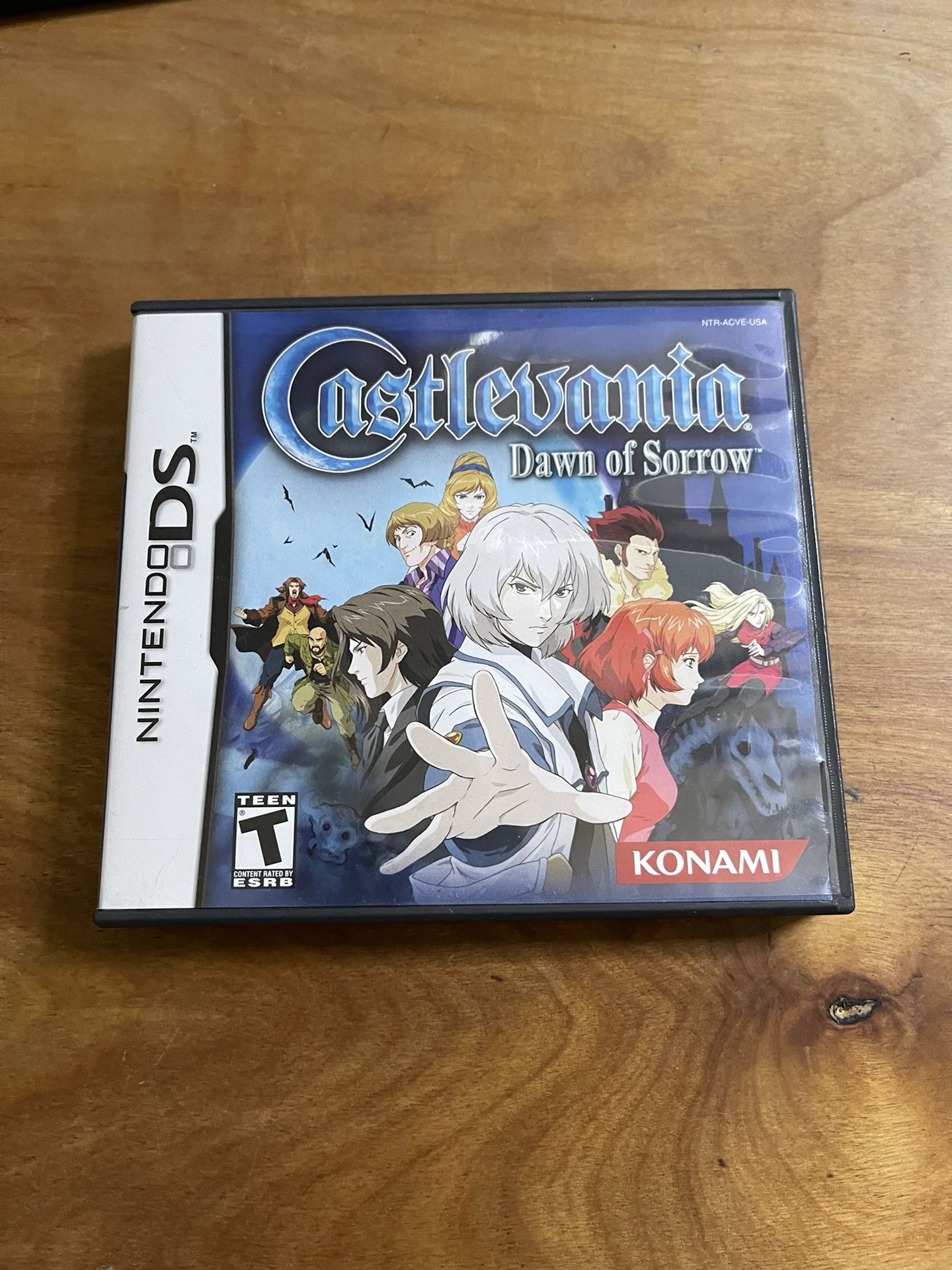 Castlevania: Dawn Of Sorrow Nintendo DS Case And Manual Only