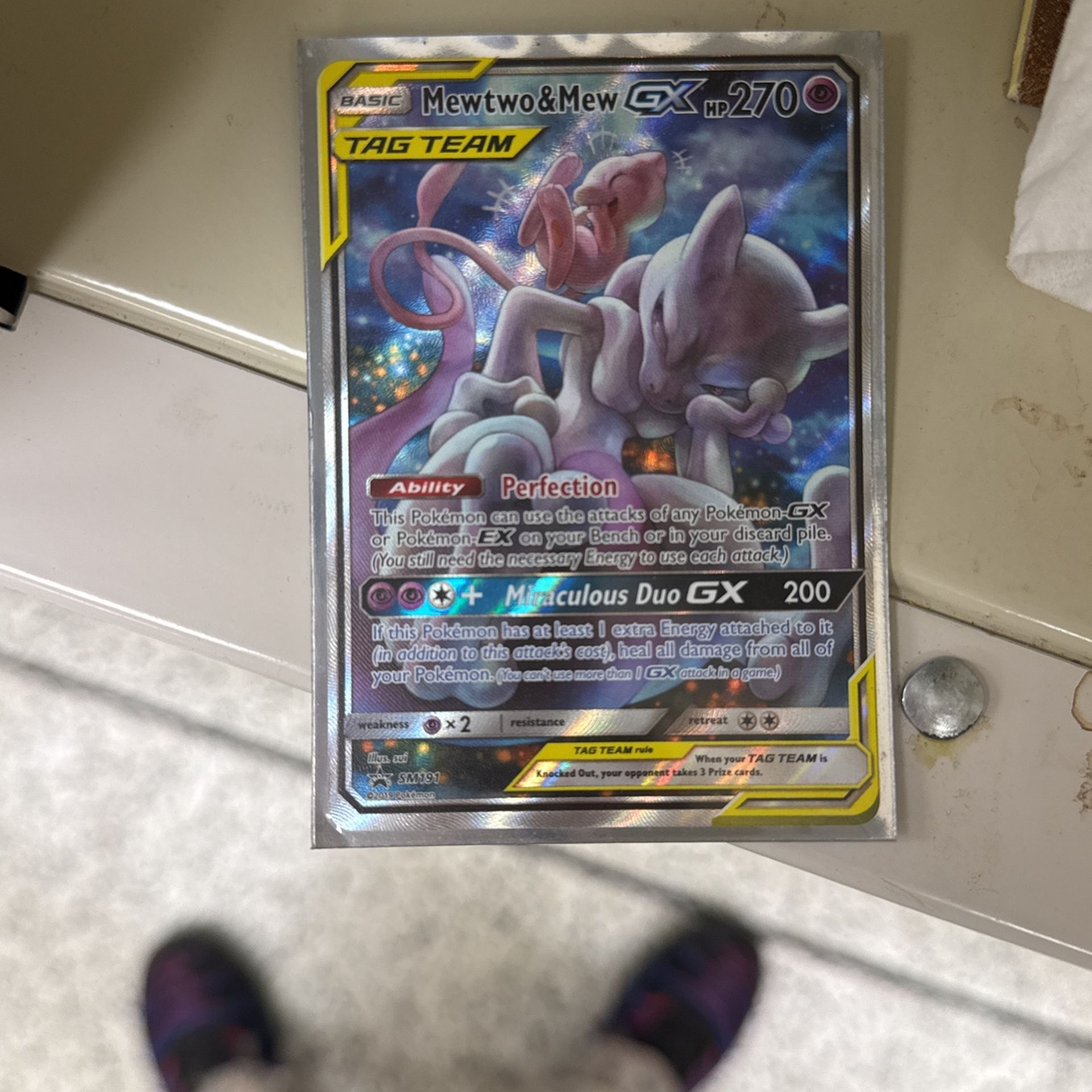 Mewtwo&Mew Tag Team Pokemon