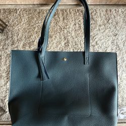 Blue Shoulder Bag
