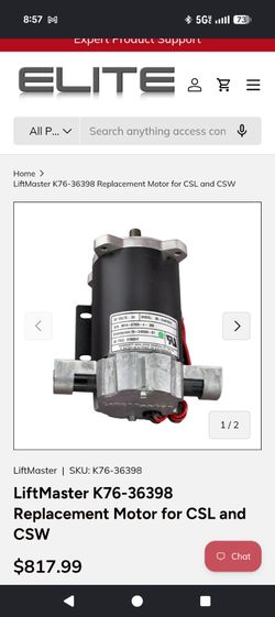 Automatic gate operator replacement parts