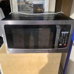 Toshiba Microwave Stainless Steel 