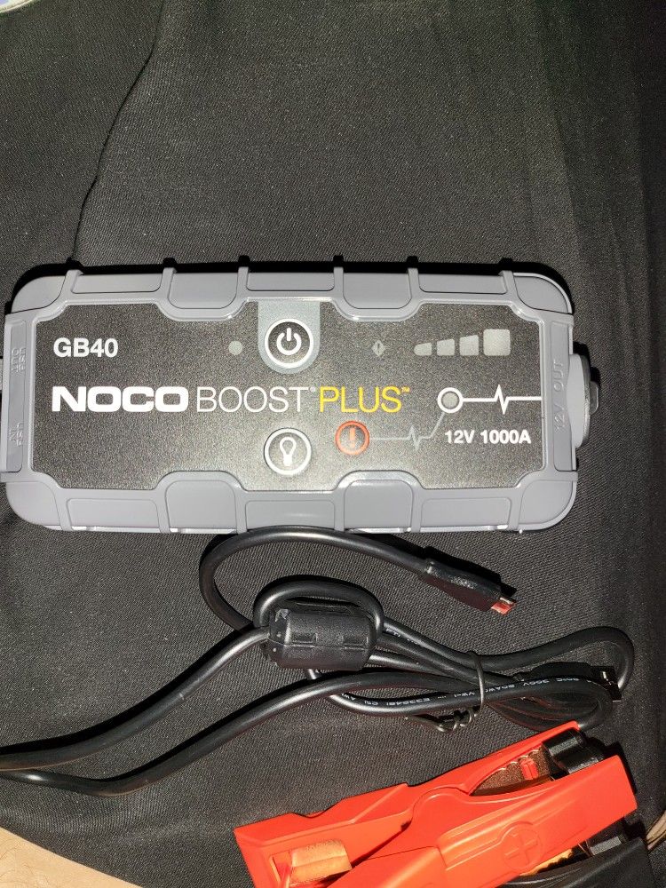 NOCO Boost Plus GB40 1,000 Amp 12V Lithium Jump Starter