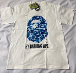 BAPE ABC Camo blue tee