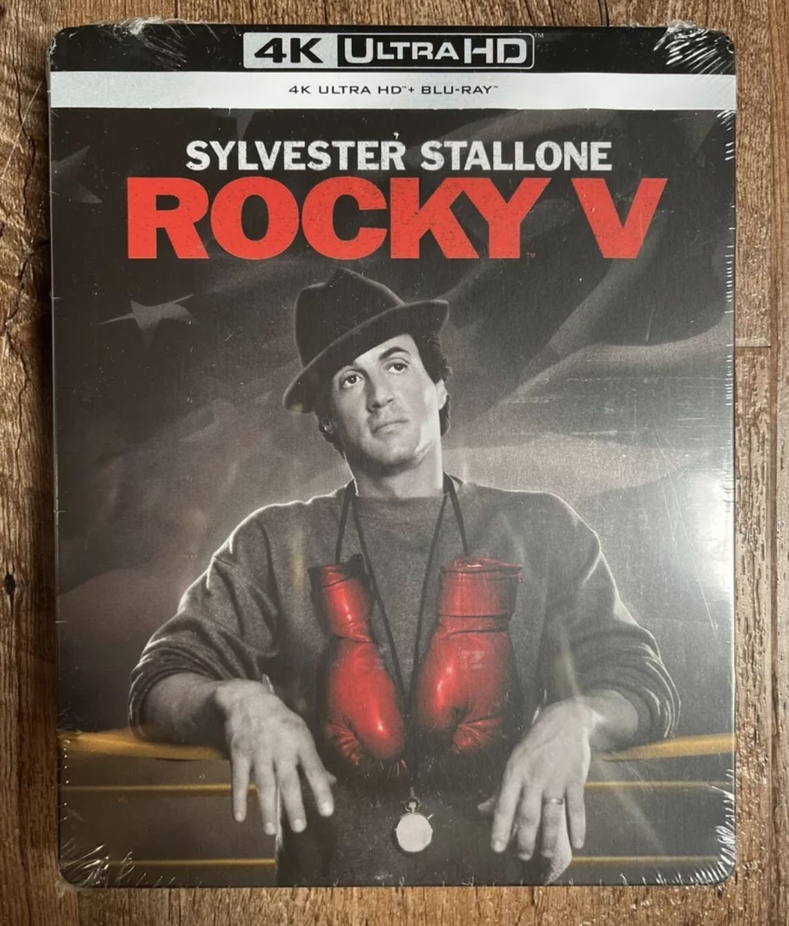 Rocky V 5 w. Steelbook (4K UHD + Blu-ray, 1990, EU Import, Region Free) *NEW*