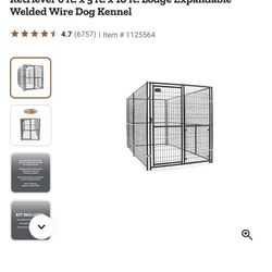 Welded Wired Dog Kennel