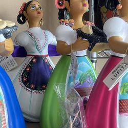 Lupitas Dolls $50 Each (Mexican Dolls, Hand Painted)