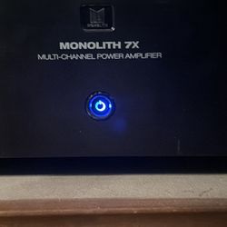 Monolith 7x200 power amp