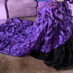 Purple Quinceanera Practice Dress  Sz Ex Sm