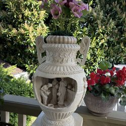 Venetian Renaissance Victorian Roman Greek Water Fountain Vase - WORKS
