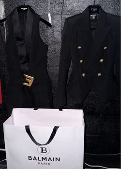 Balmain Paris Blazer + Dress Set – Size 34 (XS)