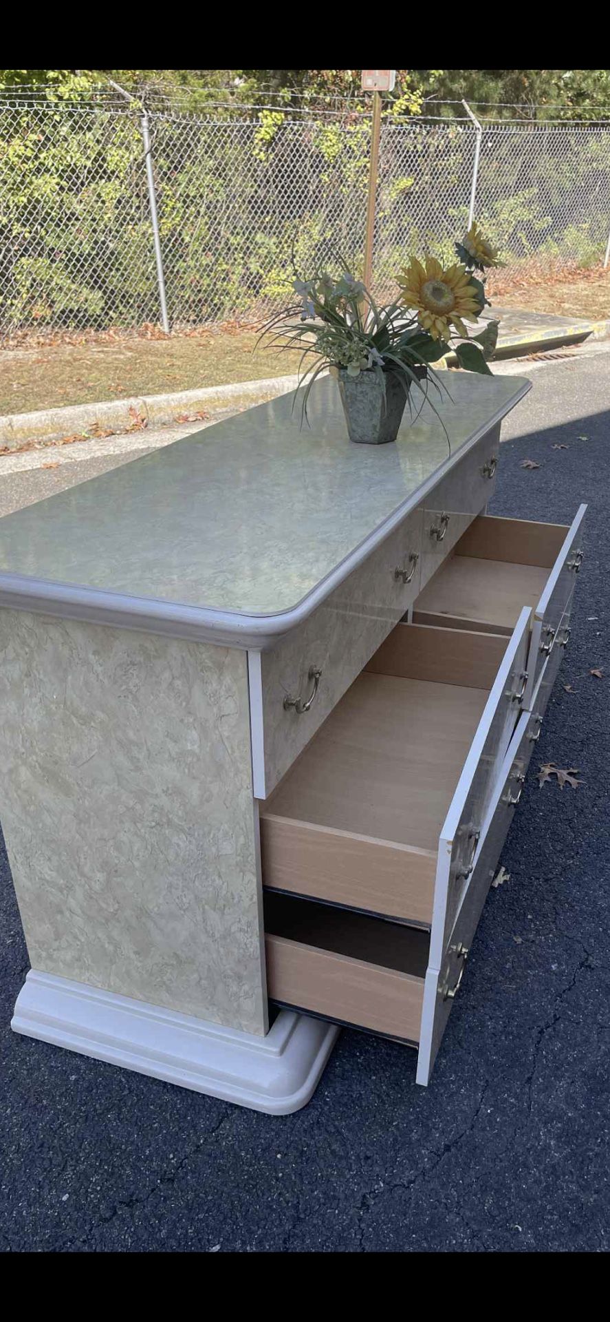 Modern Long Dresser With Big Drawers. Drawers Sliding Smoothly. Delivery Available