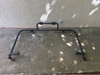 Jeep wrangler hard top rolling storage cart/dolly