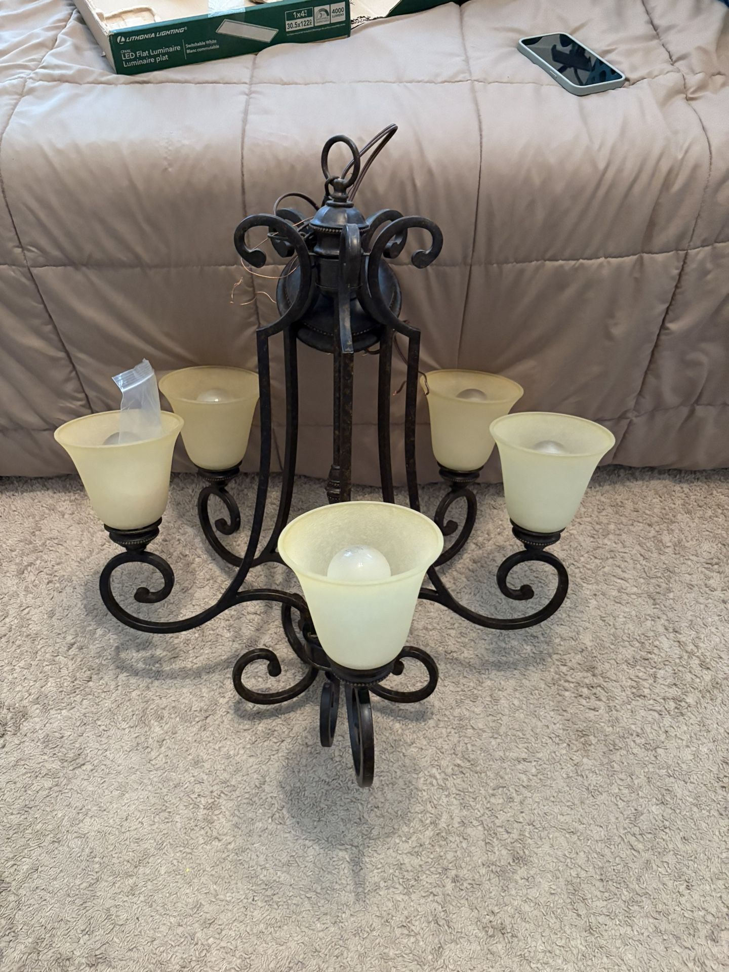 Brown Chandelier
