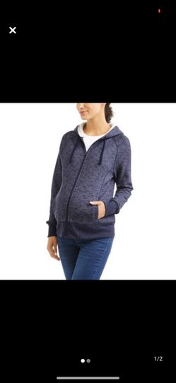 Maternity Sherpa Hoodie - Large (12-14)