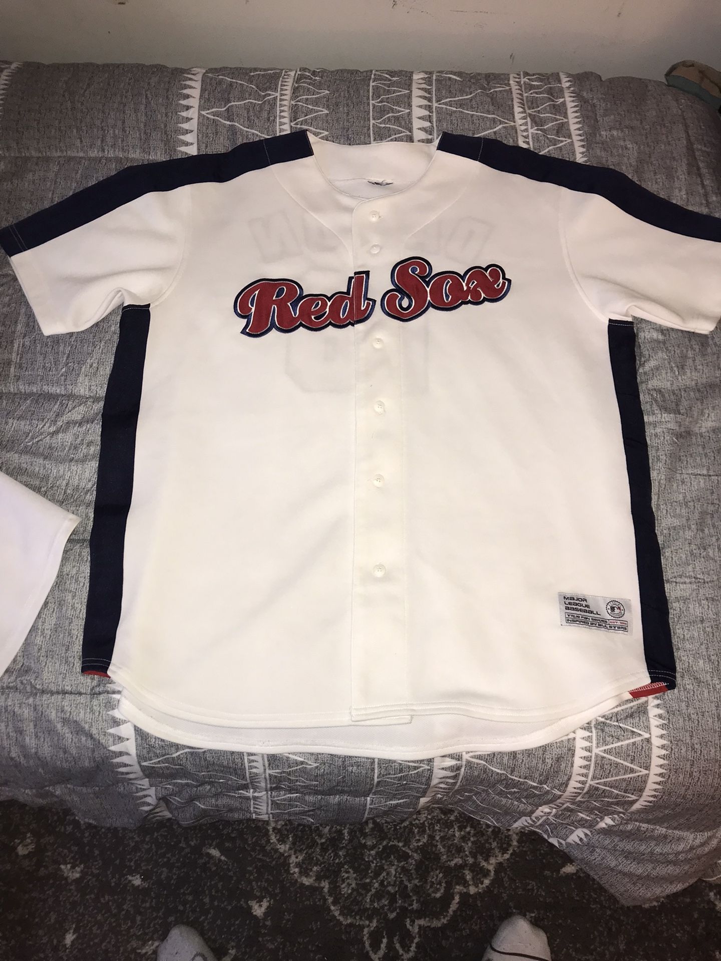 Red Sox Jersey Number 18 Johnny Damon
