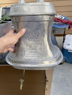 Beautiful vintage PEDRAZA SEGOVIA SPAIN Pewter ART !!! Authentic antique arts