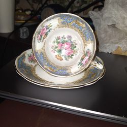 Tea Cup And Matching Plate 