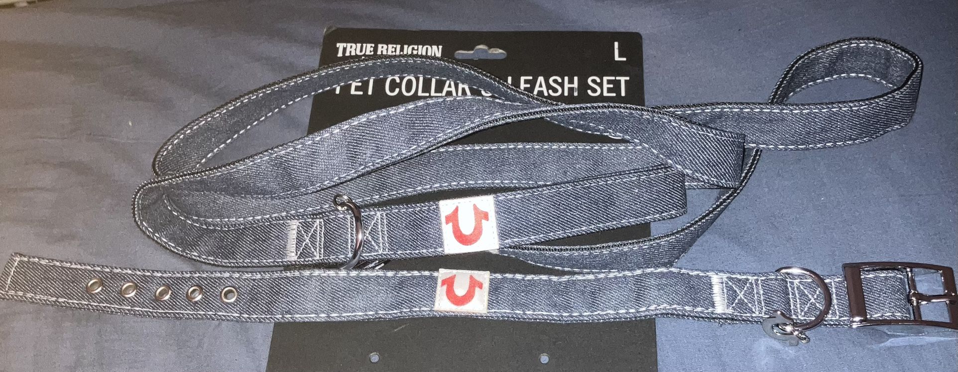 Size L True Religion Dog Color And Leash