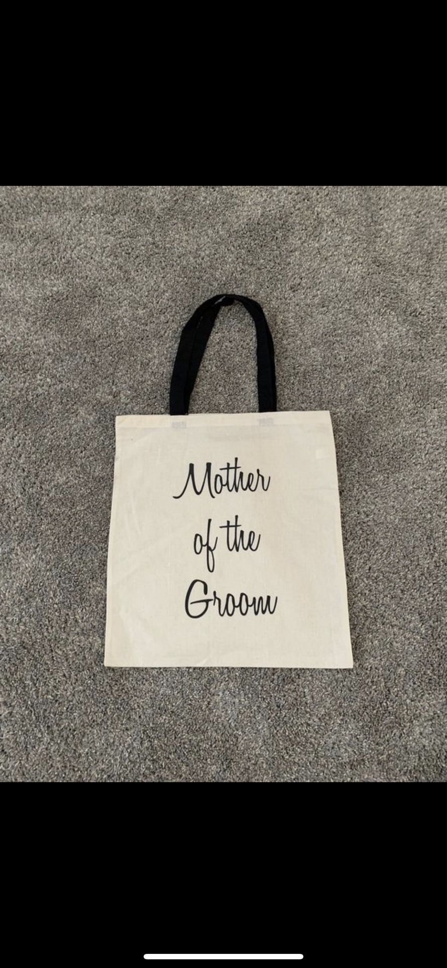 Mother of the Groom tote bag