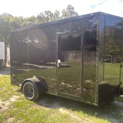Brand New Cargo Trailer 6 X 12 Three-Year Factory Warranty With Title Orlando, Florida