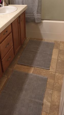 Pottery barn floor mats