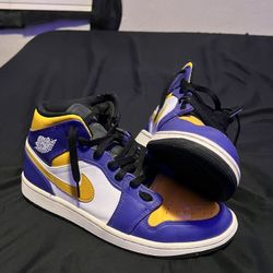 Jordan 1 Lakers 