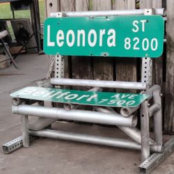 One Of A Kind Chair Man Cave Steel And Aluminum Very Sturdy 150$