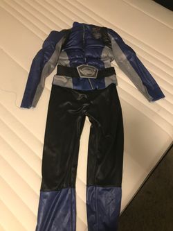 Blue power ranger costume