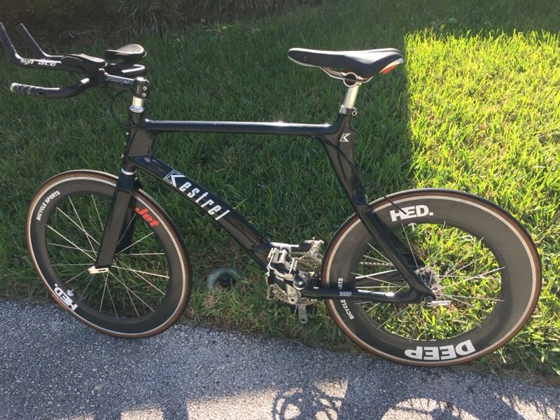2002 kestrel KM40 carbon fiber bicycle for sale for Sale in Kissimmee FL OfferUp