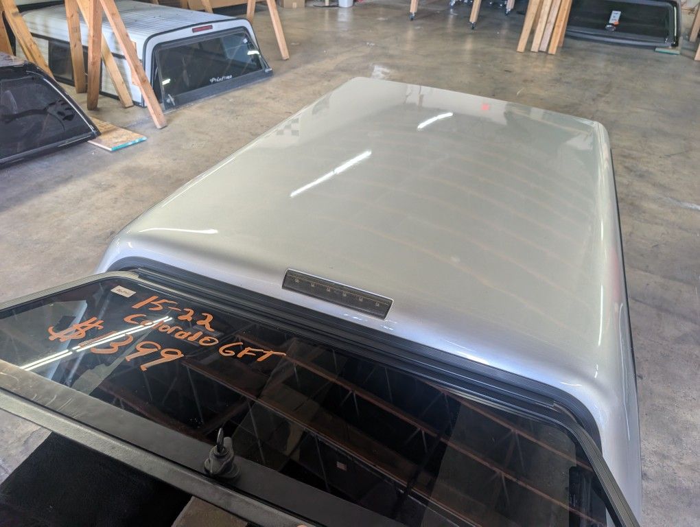 2015 Through 2022 Chevy Colorado 6 Ft Camper Shell