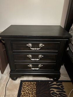 Espresso nightstand in great condition I have 2 available $120 each