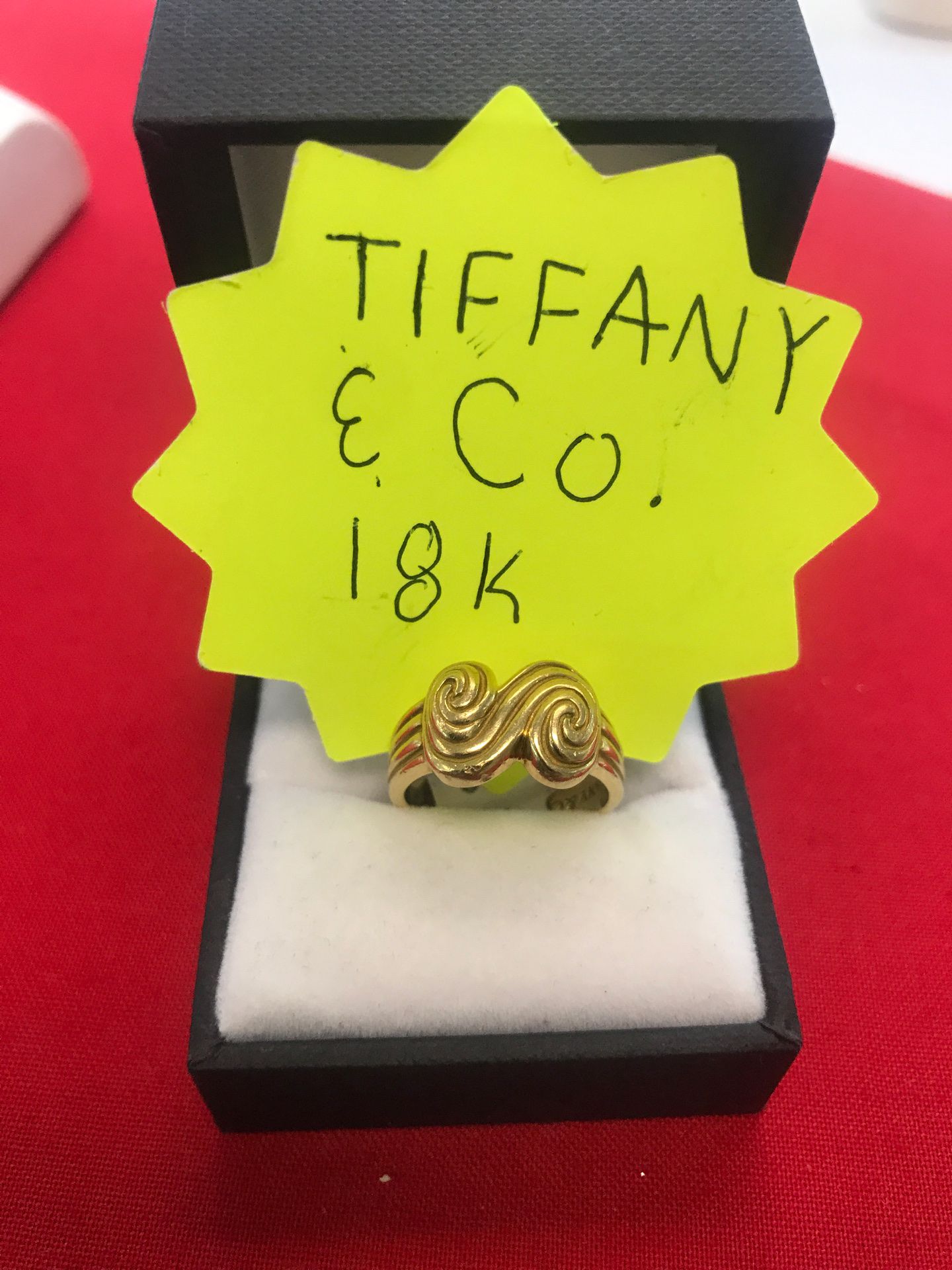 18k Tiffany & Co. wave ring 2910-136008365F-01