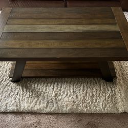 Coffee Table w/Side Table 