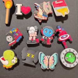 Random Fun Croc Charms 