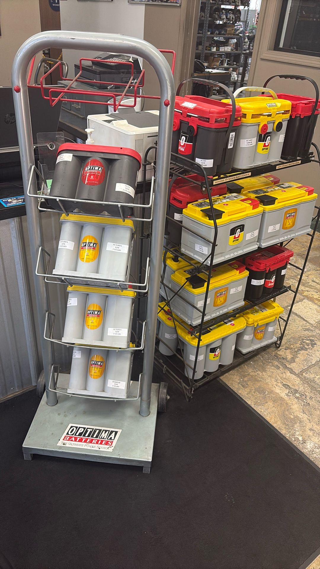 D34/78 Yellow Optima Agm Battery
