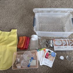 Montessori Self Care And Cooking Set 