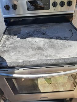 Stove and microwave and dishwasher