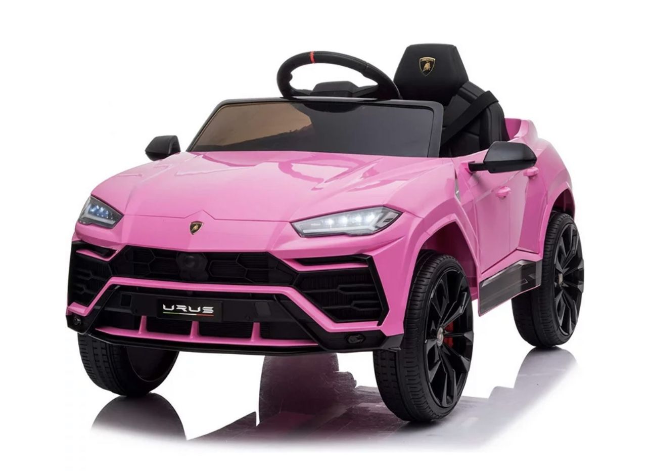 Lamborghini 12 V Powered Ride on Cars, Remote Control, Battery Powered, Pink