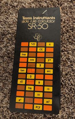 Texas instruments SR-50 - vintage calculator