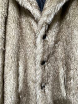 Fashion Nova Men’s Fake Fur Coat