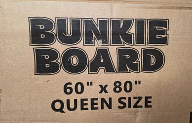 BedBro Queen Bunkie Board 60 x 80 - Gray