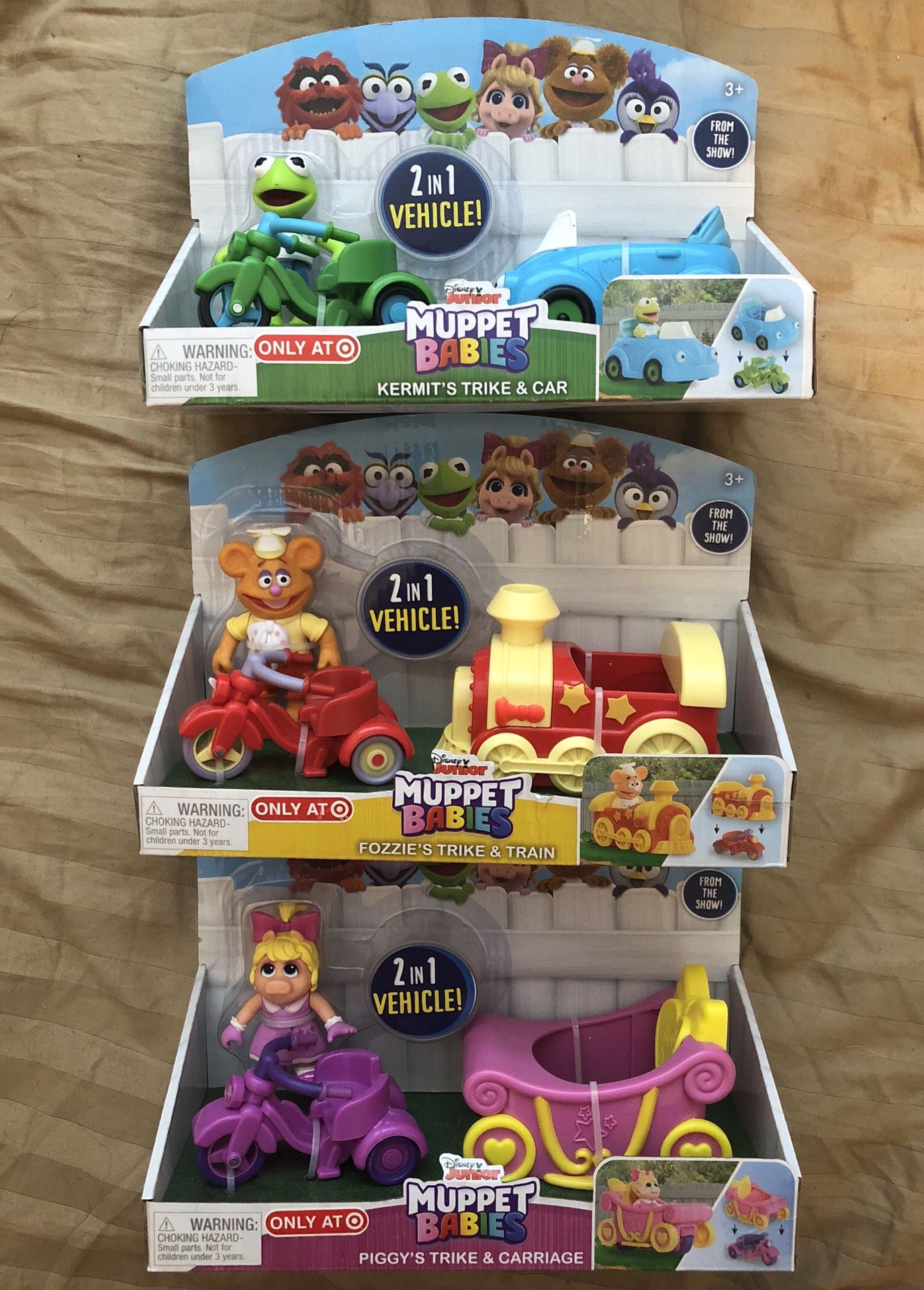 Muppet babies target exclusive lot! Brand new in box!